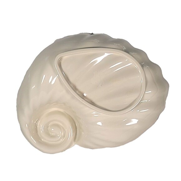 Vintage Melamine Seashell Serving bowl Beachy Coastal 80's - Picture 8 of 10